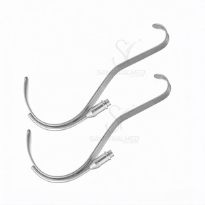 ชุดอุปกรณ์ใยแก้วนำแสง Padgett Deaver Retractor คุณภาพพรีเมียม จำนวน 2 ชิ้น ขนาด 20.3 ซม. ใช้ซ้ำได้ ได้รับการรับรองมาตรฐาน CE - Product Image 5