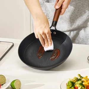 Set di 3 Padelle con Manico in Legno per Cucina - Product Image 3