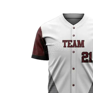 Uniforme de baseball léger personnalisé avec logo, surdimensionné, à prix avantageux, en vente - Product Image 4
