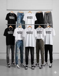 T-shirt streetwear homme personnalisé haut de gamme, 100% coton molletonné 300g, léger, impression sérigraphique par transfert thermique - Product Image 5