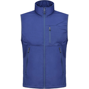 Chaleco de Caza Unisex de Forro Polar Resistente al Viento con Cremallera Completa y Cuello Alto, Chaleco sin Mangas para Exteriores y Campo, Venta al por Mayor OEM para Otoño - Product Image 3