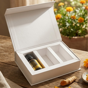 Premium Eco-Friendly Rigid Carton <b>Box</b> with UV Coating Embossing Sponge Lining Portable Packaging for Cosmetics Medicine <b>Gift</b> <b>Box</b> - Product Image 3