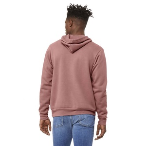 Élégant et personnalisable ÉPONGE UNISEXE POLAIRE PULLOVER HOODIE Poches kangourou Poignets et ceinture côtelés Sweat à capuche - Product Image 3