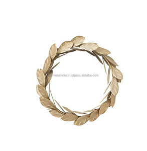 Handmade Rustic Finished Metal <b>Wreath</b> New Design Christmas <b>Wreath</b> For Festival Decoration Metal <b>Wreath</b> In High Quality - Product Image 5