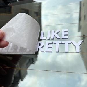 Premium Custom Auto Vinyl <b>Decals</b> Waterproof UV Proof Self Adhesive Transfer Stickers for Car <b>Window</b> Windshield Bumper Decoration - Product Image 2