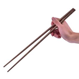 Palillos de Madera Natural Reutilizables, Ecológicos y Hechos a Mano para Sushi, Fideos, Ramen, Restaurante, Vajilla de Cocina - Product Image 5