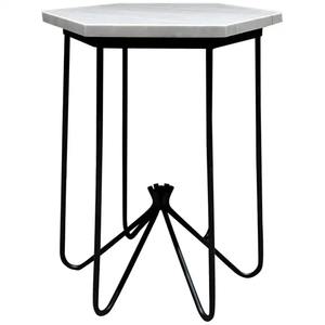 Muebles Modernos de Lujo para Sala de Estar, Mesa de Centro de Mármol de Primera Calidad con Base de Metal para Inauguración de Casa - Product Image 4