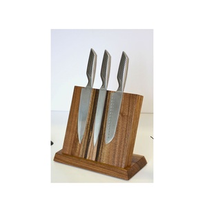 Support à couteaux en bois classique pour cuisine, table à manger, restaurant, hôtel, organisation de couverts - Product Image 1