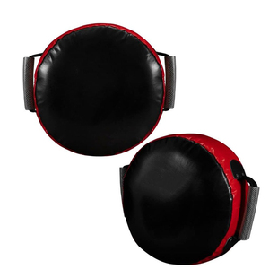 Leather Strike Shield Arm Pad Boxing MMA Muay Thai Punching Target Kick Mitt Focus Boxing Product Training <b>Dummy</b> Breathable - Product Image 6
