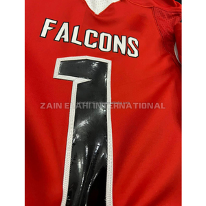 Tenues de football américain avec broderie Tackle Twill, nom et numéro, respirantes, séchage rapide, impression numérique, Spandex/Lycra/Mesh, grandes tailles - Product Image 4