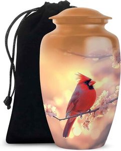 Urnas Funerarias Decorativas de Latón para Cenizas de Adultos, Urnas Hechas a Mano para Hombres y Mujeres - Product Image 1
