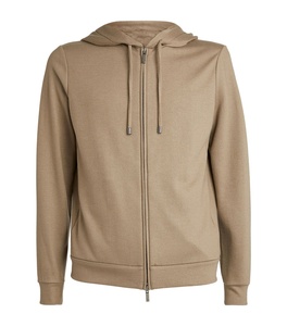 เสื้อฮู้ดและเสื้อกันหนาวสวมหัวแขนยาวแฟชั่นสำหรับฤดูหนาวผ้าฝ้าย100% กันน้ำเสื้อกันหนาวสำหรับผู้ชายชุดวิ่งออกกำลังกายขนแกะมีฮู้ด - Product Image 5