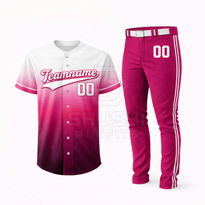 Ensemble d'été imprimé grande taille de haute qualité 100 % polyester respirant à séchage rapide personnalisable pour équipe – Vente en gros - Product Image 2