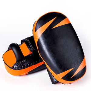 Design Your Own Custom Brand Boxing <b>Focus</b> <b>Pad</b> Set Pu Leather Hand Target Kickboxing Comfortable Breathable Eco-Friendly - Product Image 1