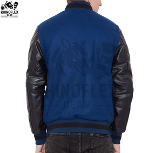 Custom Wholesale Leather Sleeves Chenille Embroidery Baseball <b>Jacket</b> Letterman Leather <b>Varsity</b> <b>Jackets</b> For Men - Product Image 2