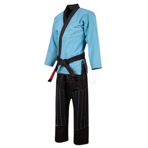 Kimono de Jiu Jitsu para Artes Marciales Bjj Gi, Costuras Resistentes, Ajuste Cómodo, Tela Ligera de Spandex/Poliéster, Transpirable y de Secado Rápido - Product Image 3