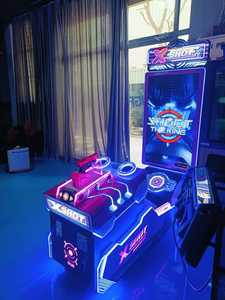 Coin Operated X Shot Arcade Machine HD Score Display 1 Players <b>Electronic</b> Rapid Fire Ball Gun Simulator for Malls & Play Zones - Product Image 5