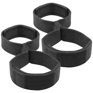 Venta al por mayor a granel figura 8 correas para levantamiento de pesas correa de levantamiento de algodón para Deadlift Pull Ups Bar correas gimnasio entrenamiento muñequeras - Product Image 1