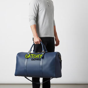 Bolsa de Viaje de Cuero Premium con Compartimento para Zapatos, Bolsa de Viaje Grande para Fin de Semana, Bolsa de Cuero Genuino Retro para Hombre y Mujer - Product Image 3