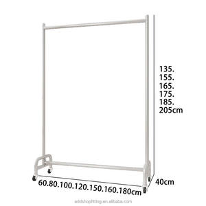 ราวล้อเคลื่อนย้ายได้สีทองสำหรับชุดแต่งงาน - Product Image 3