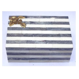 High Quality Bone Inlay Rectangle Jewelry <b>Box</b> Decorative Keepsake Organizer Modern Storage <b>Box</b> <b>Vanity</b> Dresser Home Decor - Product Image 3