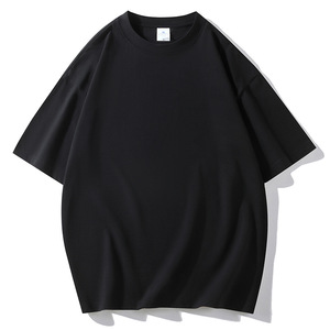 เสื้อยืดแขนสั้นคุณภาพสูงสำหรับผู้ชาย ผ้าฝ้ายออร์แกนิค 100% 240 แกรม ทรงโอเวอร์ไซส์ คอกลม ใส่สบาย เป็นมิตรต่อสิ่งแวดล้อม ระบายอากาศได้ดี - Product Image 2