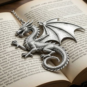 Marcapáginas de Metal Personalizado con Diseño de Dragón, Regalos Promocionales al por Mayor para Librerías de Juegos - Product Image 6