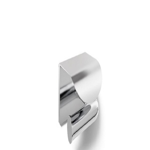 Portarrollos de Papel Higiénico de Acero Inoxidable y Latón, Montado en la Pared, con Acabado en Níquel, para Baño, También Apto para Lavadero - Product Image 2