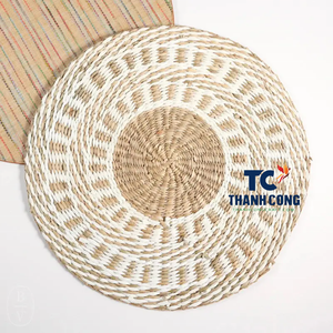 HIGH QUALITY Sustainable Handwoven <b>Seagrass</b> <b>Placemats</b> Perfect Dining Table Accessories for Eco-Friendly Homes. - Product Image 1
