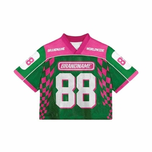 Jersey de Fútbol de Malla Más Vendido, Tela Transpirable de Alta Calidad, Ropa Deportiva Personalizada para Equipos, Cuello en V, Unisex, Impresión por Transferencia de Calor - Product Image 2