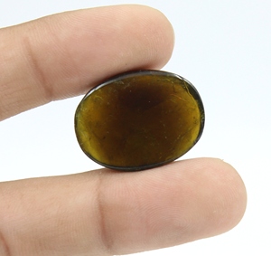 Turmalina amarilla natural, gema de corte ovalado, piedra suelta para la fabricación de joyas, turmalina suelta, precio al por mayor. - Product Image 2