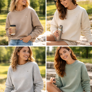 Sudaderas de Cuello Redondo para Mujer al por Mayor - Tops de Ocio de Calidad Premium, Suministro Directo de Fábrica y OEM - Product Image 6