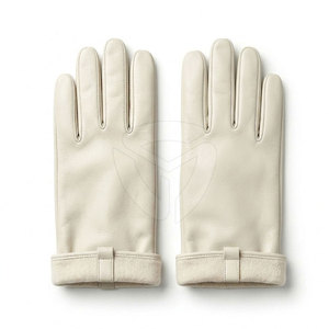New Stylish Look Leather <b>Gloves</b> For <b>Men</b> Premium Leather Flexible Comfortable Fit Perfect For Travel And Cold Weather Use - Product Image 2