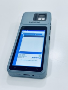 Terminal biométrique mobile robuste MOXA 52, scanner d'empreintes digitales optique, capture de visage, QR code, Android 12, 4G, double SIM, 5 pouces, 256 Go - Product Image 4