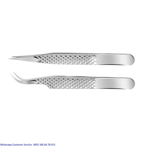 Pince à épiler pour extensions de cils, outil d'application à pointe fine pour les salons de beauté et les artistes en extensions de cils - Product Image 6
