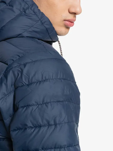Men's Heavyweight Puffer Bomber Quilted Full Zip up Windproof Warm Coat <b>Work</b> Casual <b>Jacket</b> with Custom Pockets - Product Image 2