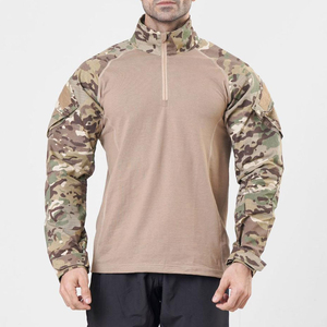 Chemise tactique homme à manches longues, haute élasticité, confortable, séchage rapide, respirante, robuste, pour entraînement et <span class=keywords><strong>sport</strong></span> en plein air - Product Image 4