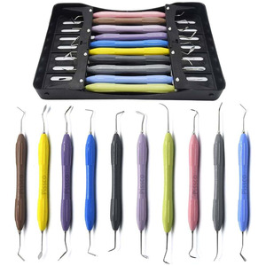 Ensemble d'outils de sculpture sur cire de qualité supérieure, ensemble d'instruments de sculpture sur cire, acier inoxydable CE - Product Image 5