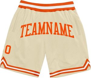 Shorts de basketball d'été pour hommes 2026, motif uni, maille respirante, grandes tailles, logo brodé personnalisable, impression par sublimation - Product Image 3