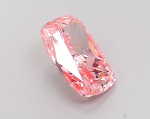 Diamant rose vif fantaisie modifié taille coussin de 2,53 carats, cultivé en laboratoire CVD, clarté VVS2, excellente taille, pierre précieuse non montée pour la création de bijoux - Product Image 4