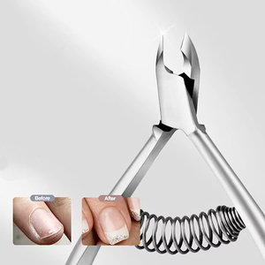 Premium Stainless Steel <b>Cuticle</b> <b>Nipper</b> with Double Spring Design Professional Safe Manicure <b>Cuticle</b> Trimming Tool - Product Image 6
