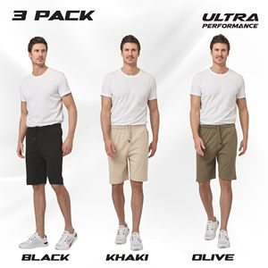 Shorts de survêtement décontractés pour hommes, style urbain, en polyester/coton, avec broderie de logo personnalisée, vintage, respirants et écologiques – Meilleures ventes - Product Image 2