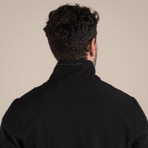 <b>Men</b> Canvas Softshell Jacket With Warm Lining Hooded Weather Resistant For Winter Outdoor Hiking & Streetwear Softshell Jackets - Product Image 6