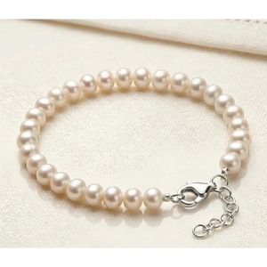 Wholesale Handcrafted Natural Pearl <b>Beaded</b> <b>Bracelet</b> with Healing Crystals for Weddings Parties Gifts - Product Image 4