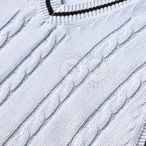 Stylish <b>Knitted</b> <b>Vest</b> <b>Men</b> Classic Sleeveless Sweater Casual Fashion Knit Top Wholesale Apparel Supplier - Product Image 6