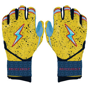 Nuevos Guantes de Béisbol Unisex Profesionales Personalizados de Piel de Cabra Ecológica con Cierre de Velcro Ligero OEM - Product Image 1