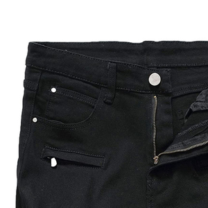 Wholesale High Quality Vintage Straight Knitted Summer Breathable Waterproof Eco-Friendly Casual Mid Denim Shorts <b>Men</b> 100% - Product Image 6