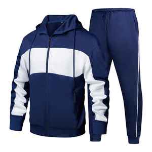 Survêtement décontracté ample de haute qualité en coton 100% respirant et léger, personnalisable, pour fabricant de streetwear – Pantalon de survêtement et sweat à capuche vierges - Product Image 1