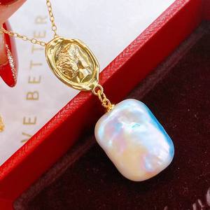 Pendientes y Collares de Perlas de Agua Dulce de Marca Famosa, Joyería de Moda - Product Image 3