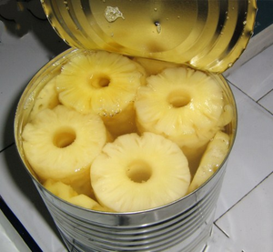 Canned Pineapple Ananas Pieces in <b>Light</b> Syrup 14 - 16 Brix for Smoothie Fruit Salad Ingredient Uniform Thickness Eat Directly - Product Image 1